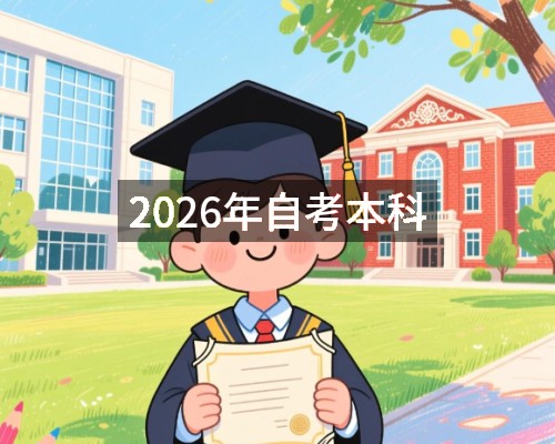 2026年自考本科