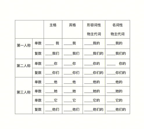 人称代词和物主代词,人称代词和物主代词有哪些？