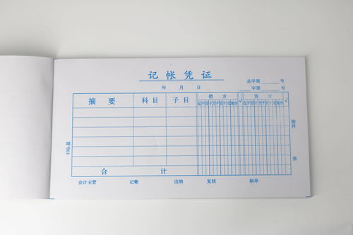 凭证类型,5种凭证分类方式