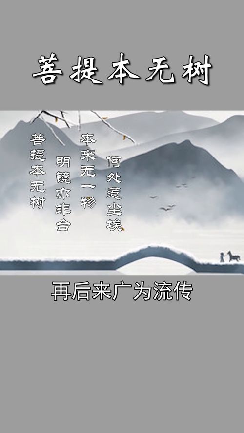 菩提本无树明镜亦非台本来无一物何处惹尘埃,菩提本无树,明镜亦非台,本来无一物,何处惹尘埃?