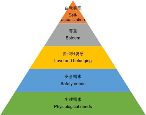 马斯洛需求层次理论,马斯洛的七个需要层次